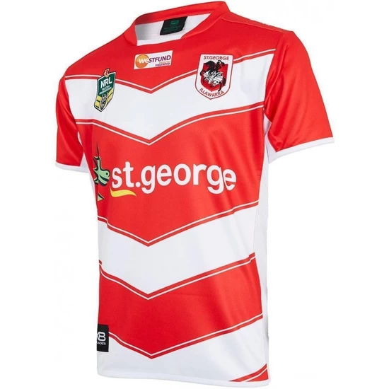 St. George Illawarra Dragons 2018 Men's Away Jersey St. George Illawarra Dragons 2018 Men's Away Jersey