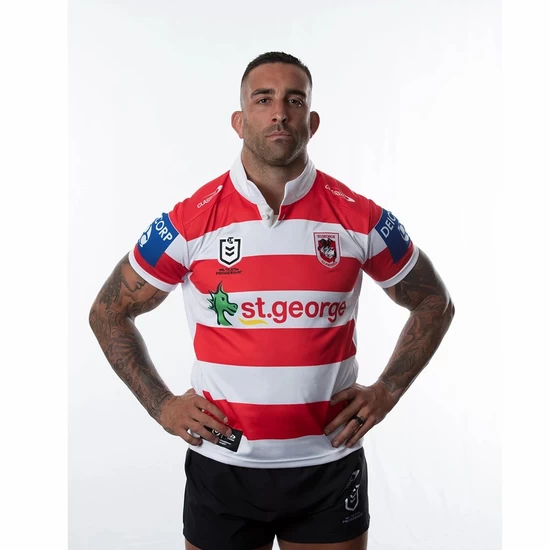 2021 St George Illawarra Dragons Men's Heritage Jersey 2021 St George Illawarra Dragons Men's Heritage Jersey