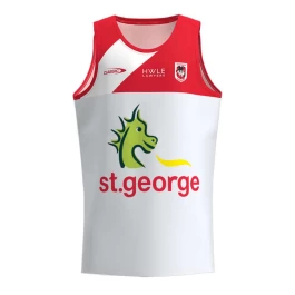 2023 St George Illawarra Dragons Mens Training Singlet