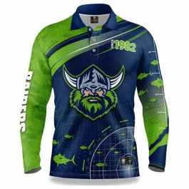 2022 Canberra Raiders Men's Fishfinder Fishing Shirt